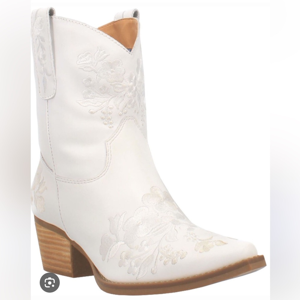 Dingo Take a Bow Floral Heeled Boots